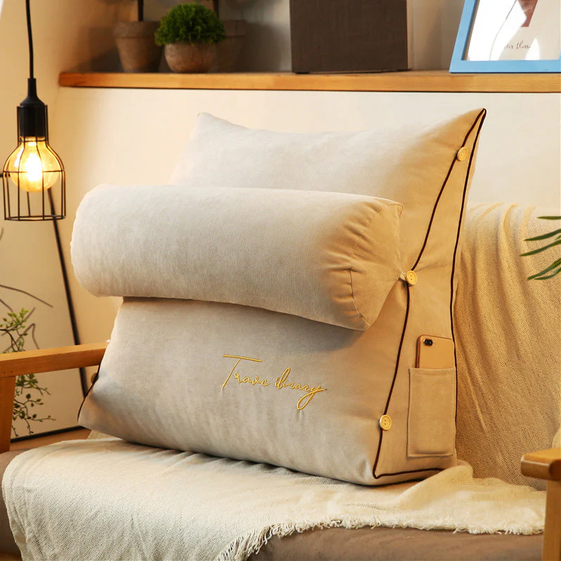 Luxury Backrest Reading Pillow (Cover only) - Image 6